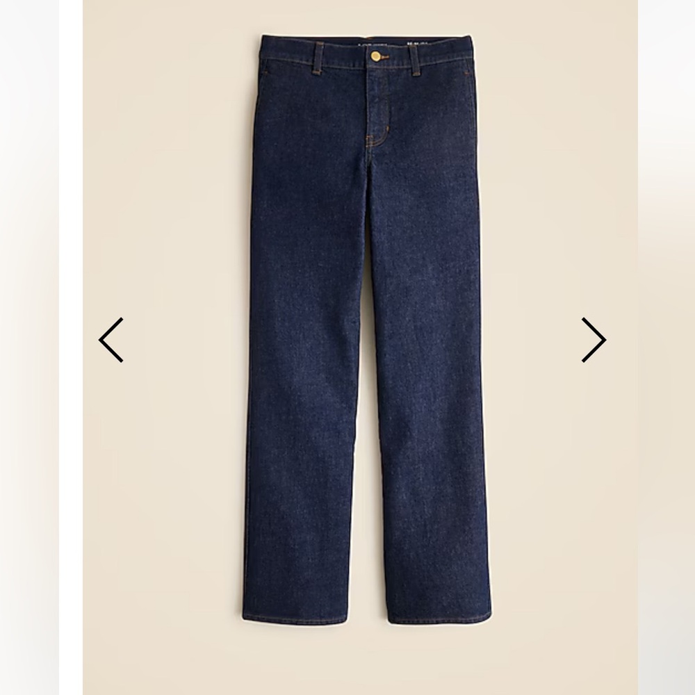 J.Crew Slim Wide Leg Trouser Jeans